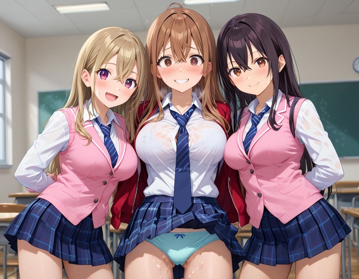 性処理係〜女子校生と乱交種付け サンプル1ページ目