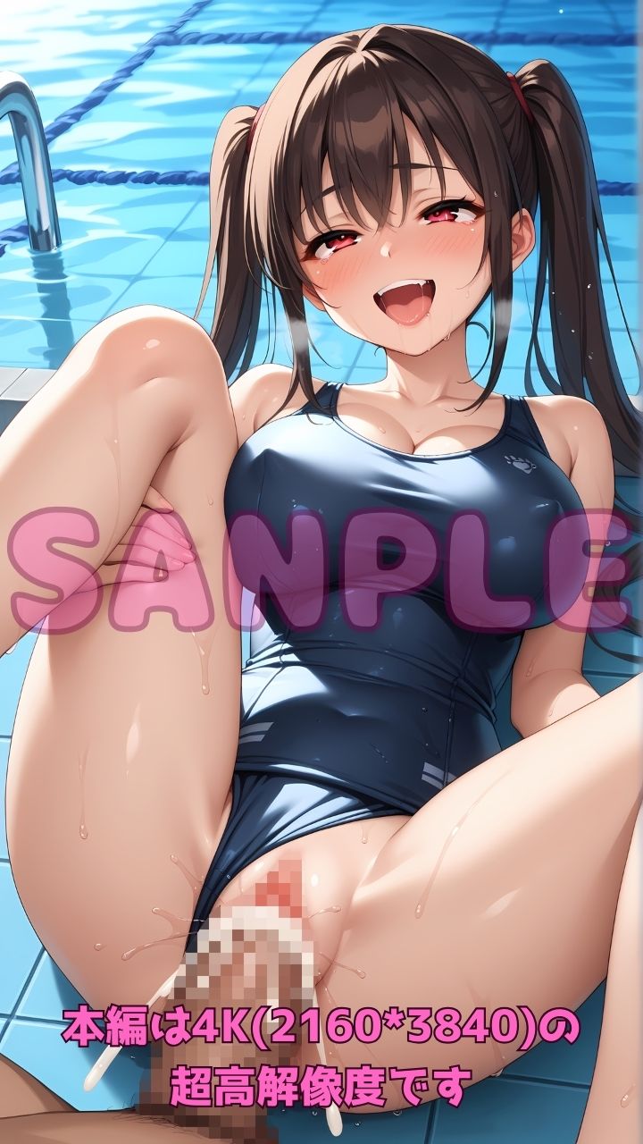 深夜のスク水部〜プールで禁断レッスン2〜 サンプル6ページ目