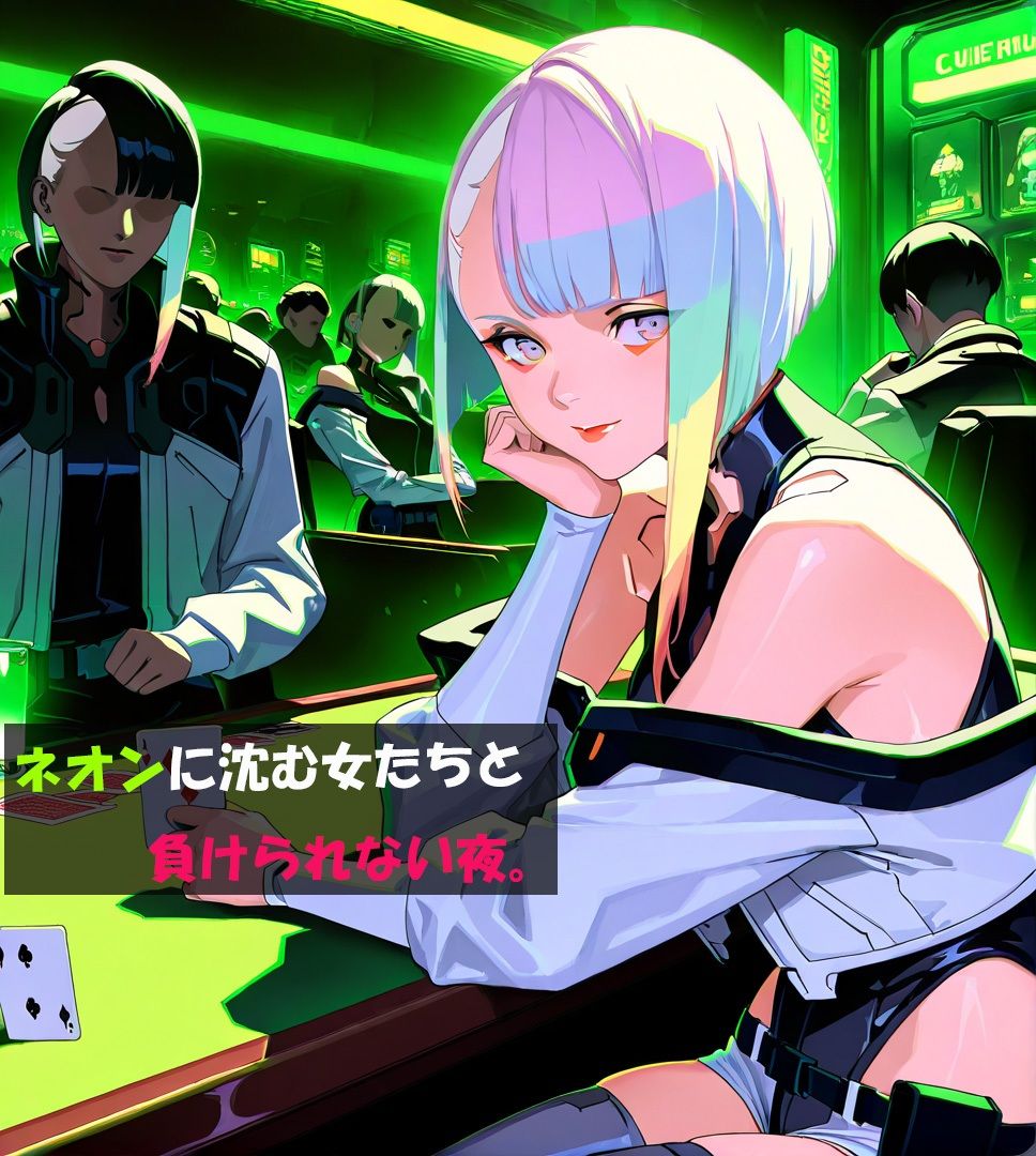 Cyberpunk Edgerunners 脱衣ポーカーCG集 サンプル2ページ目