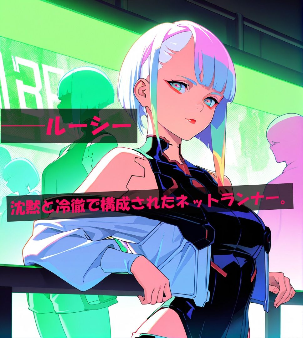 Cyberpunk Edgerunners 脱衣ポーカーCG集 サンプル4ページ目