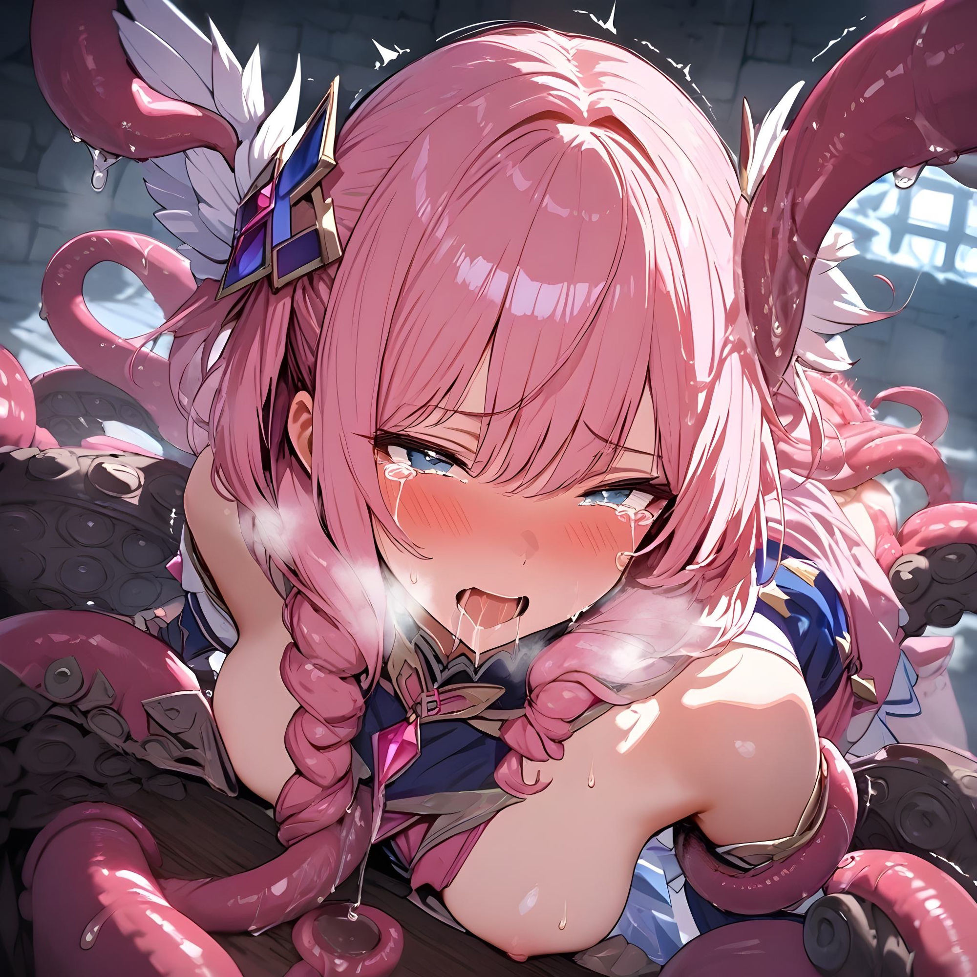 魔法少女と触手2＋ サンプル2ページ目