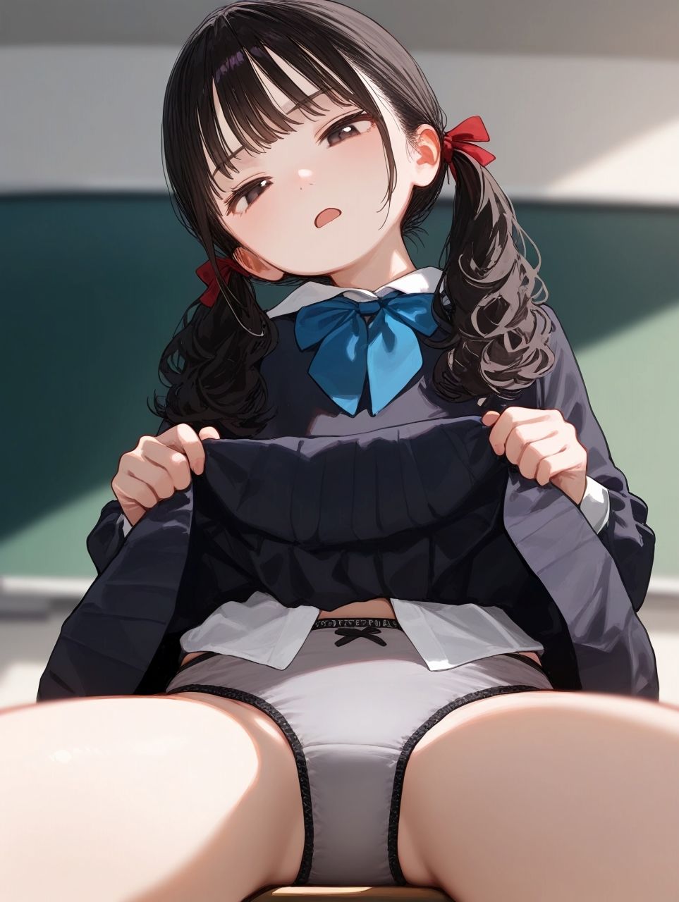 土下座して下着をみせてもらおう！ サンプル4ページ目