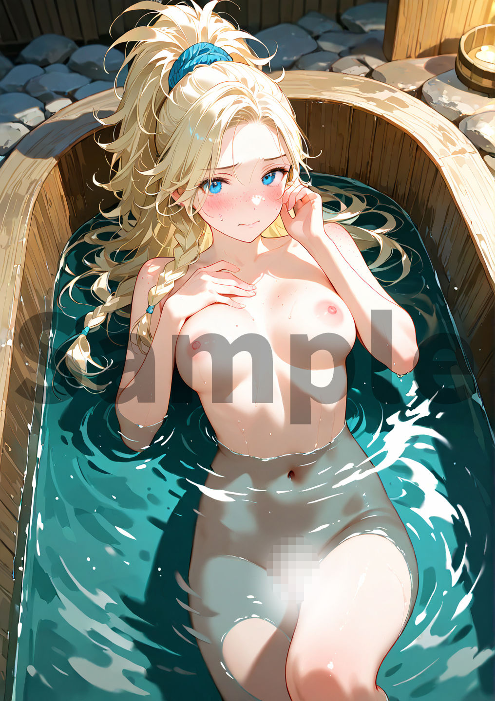 ジェマと温泉からの濃密えっちCG集 サンプル3ページ目