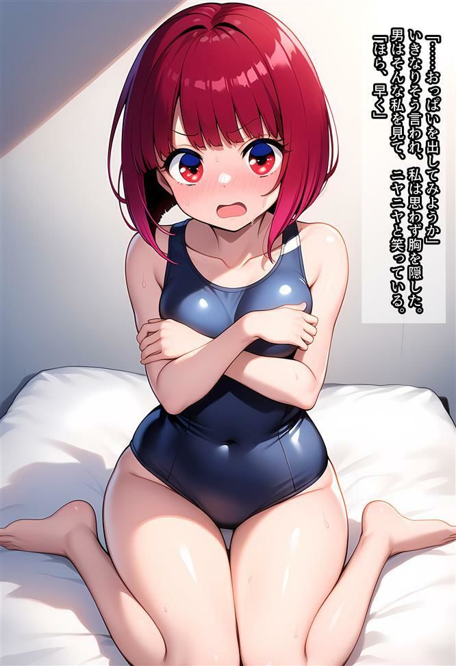 かなちゃん スク水でえっちな撮影会 サンプル3ページ目