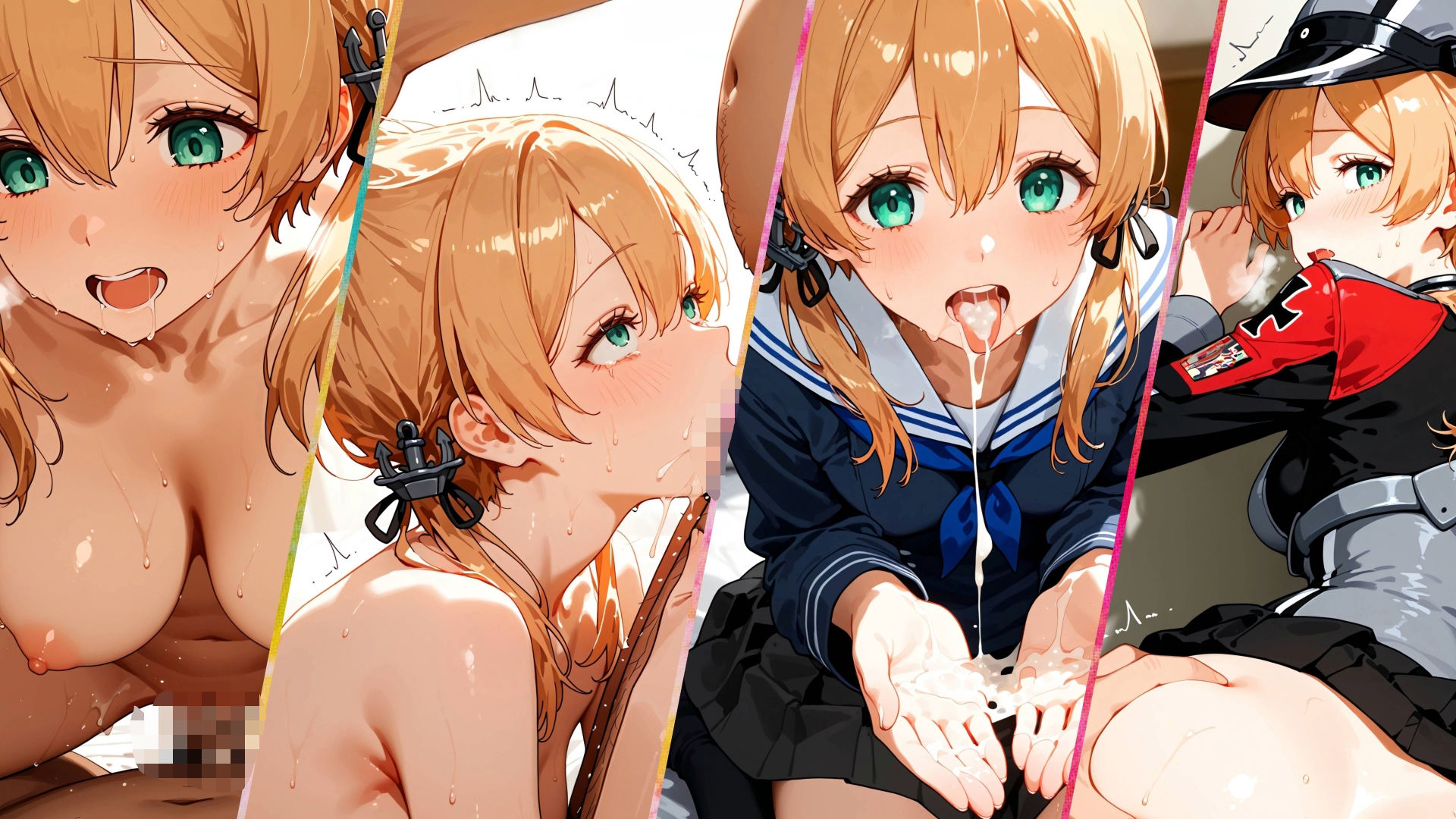 プリ●ツちゃんと仲良しになる妄想1回目 サンプル1ページ目