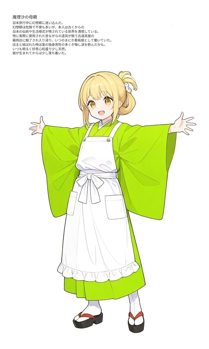 魔理沙の母親（妄想）通常版 サンプル1ページ目