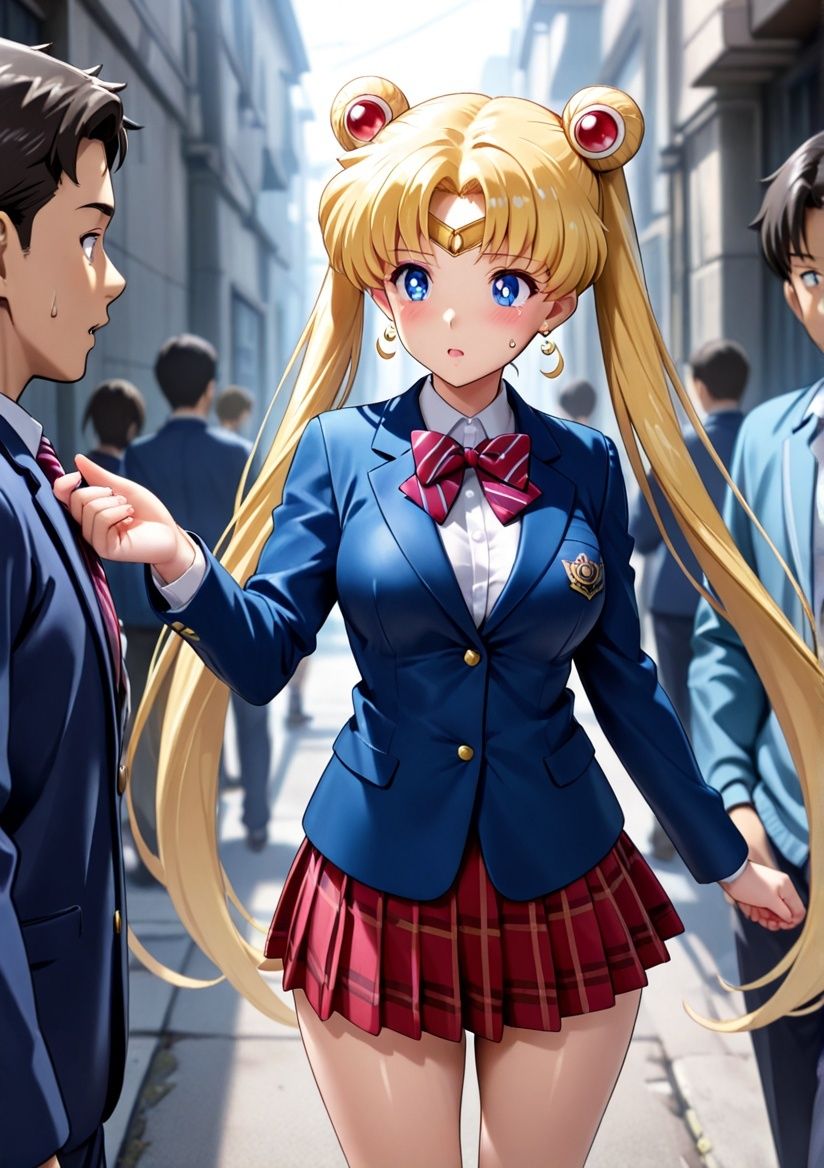 クラスの一軍女子セーラー〇ーンは発情期 サンプル2ページ目