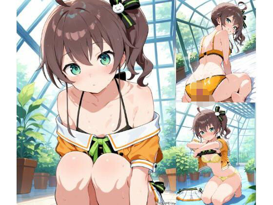 ［VTuber］  夏色ま〇り  エロCG集