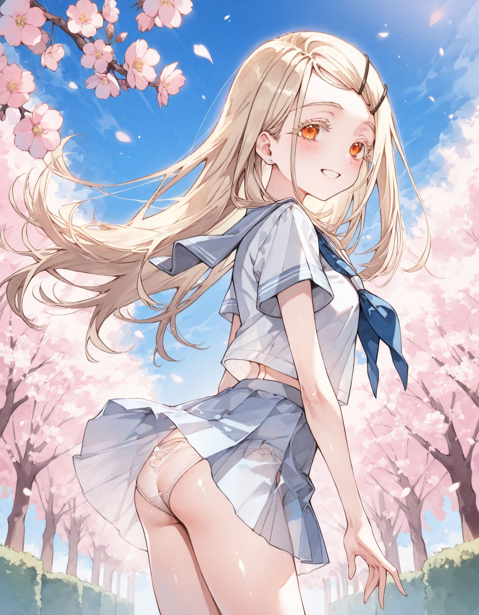 篠〇広のパンチラ〜制服編〜 サンプル1ページ目