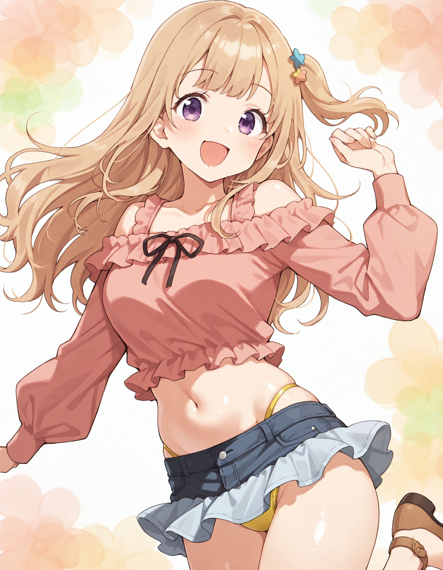 〇ななのパンチラ〜私服編〜 サンプル5ページ目