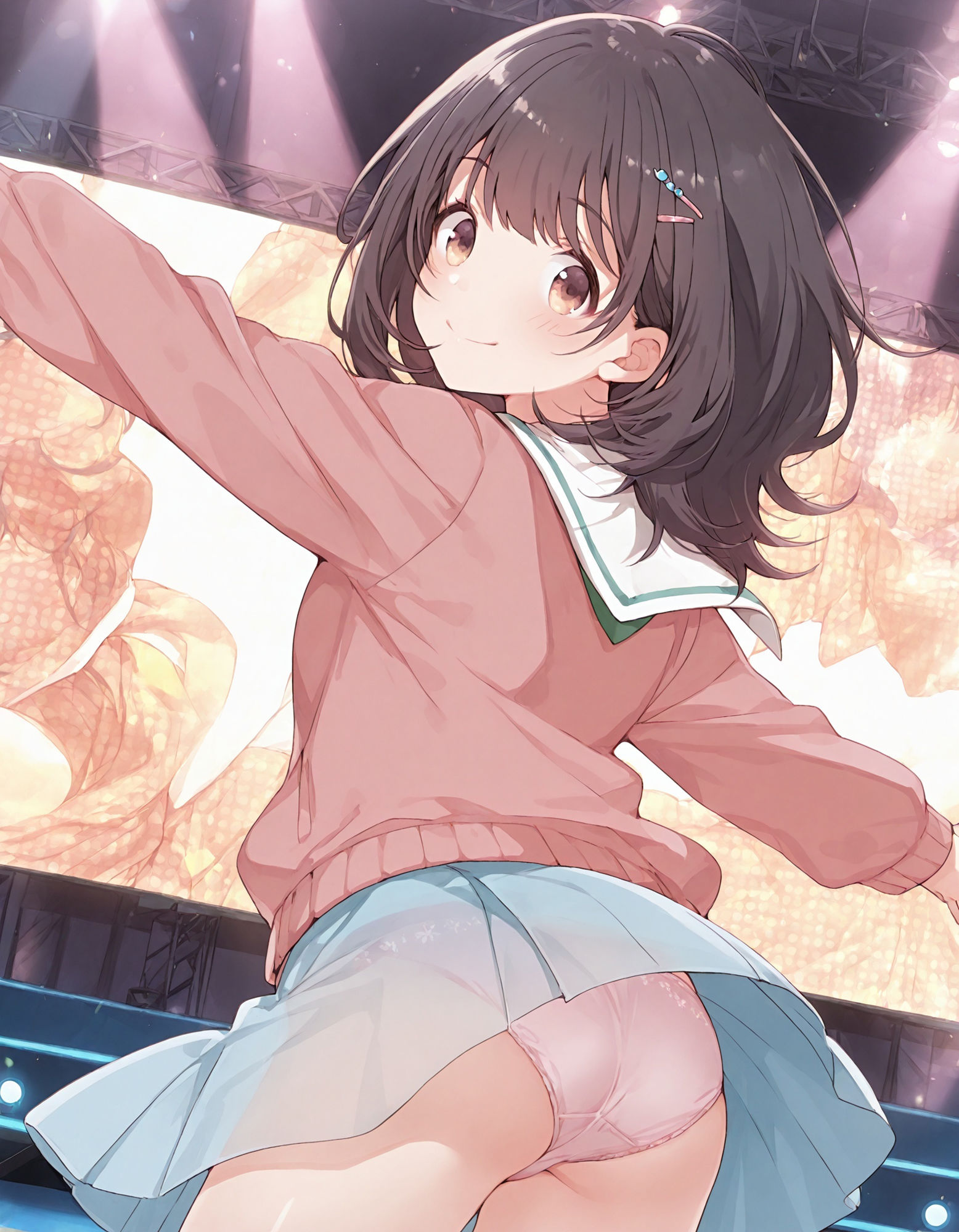 河〇まこのパンチラ〜私服編〜 サンプル1ページ目
