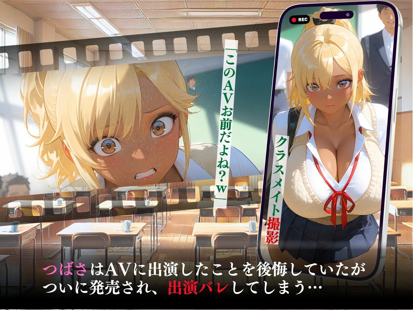 承認欲求強め黒ギャルAVデビュー悦楽の一部始終「AVとか聞いてない…」モデルと勘違い！？ サンプル7ページ目