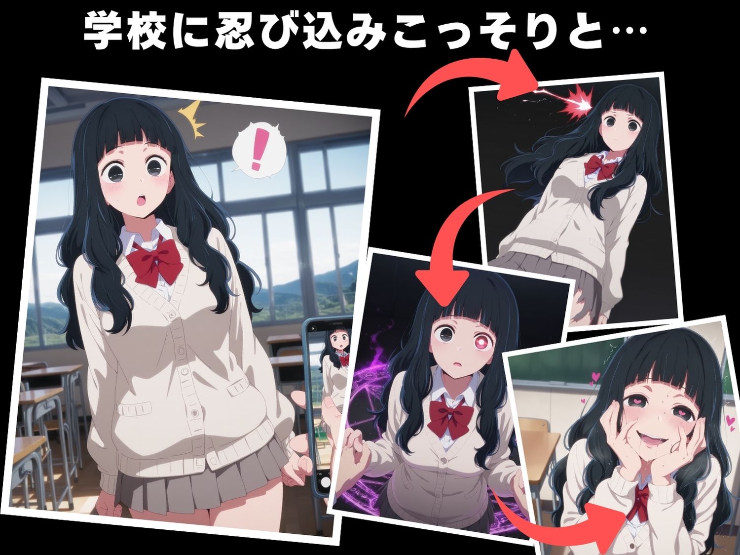 【催●・寝取られ・妊娠】推し●子  鷲● ゆき サンプル2ページ目