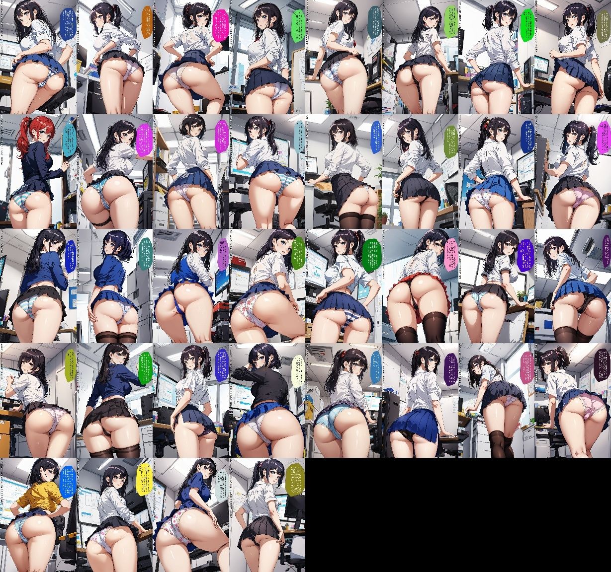 デカ尻OLのパンティ事情、知りたくない？ Vol.3 サンプル10ページ目