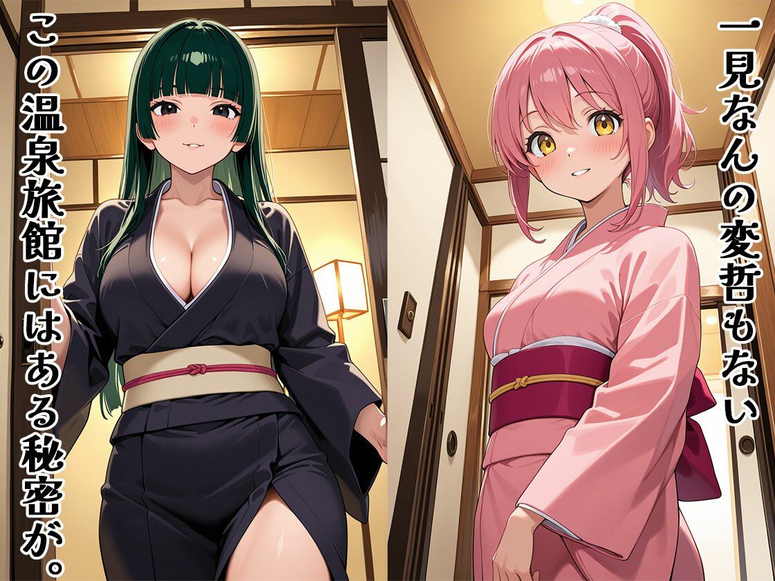 女将がお世話をしてくれすぎる温泉宿【CG100枚】 サンプル1ページ目