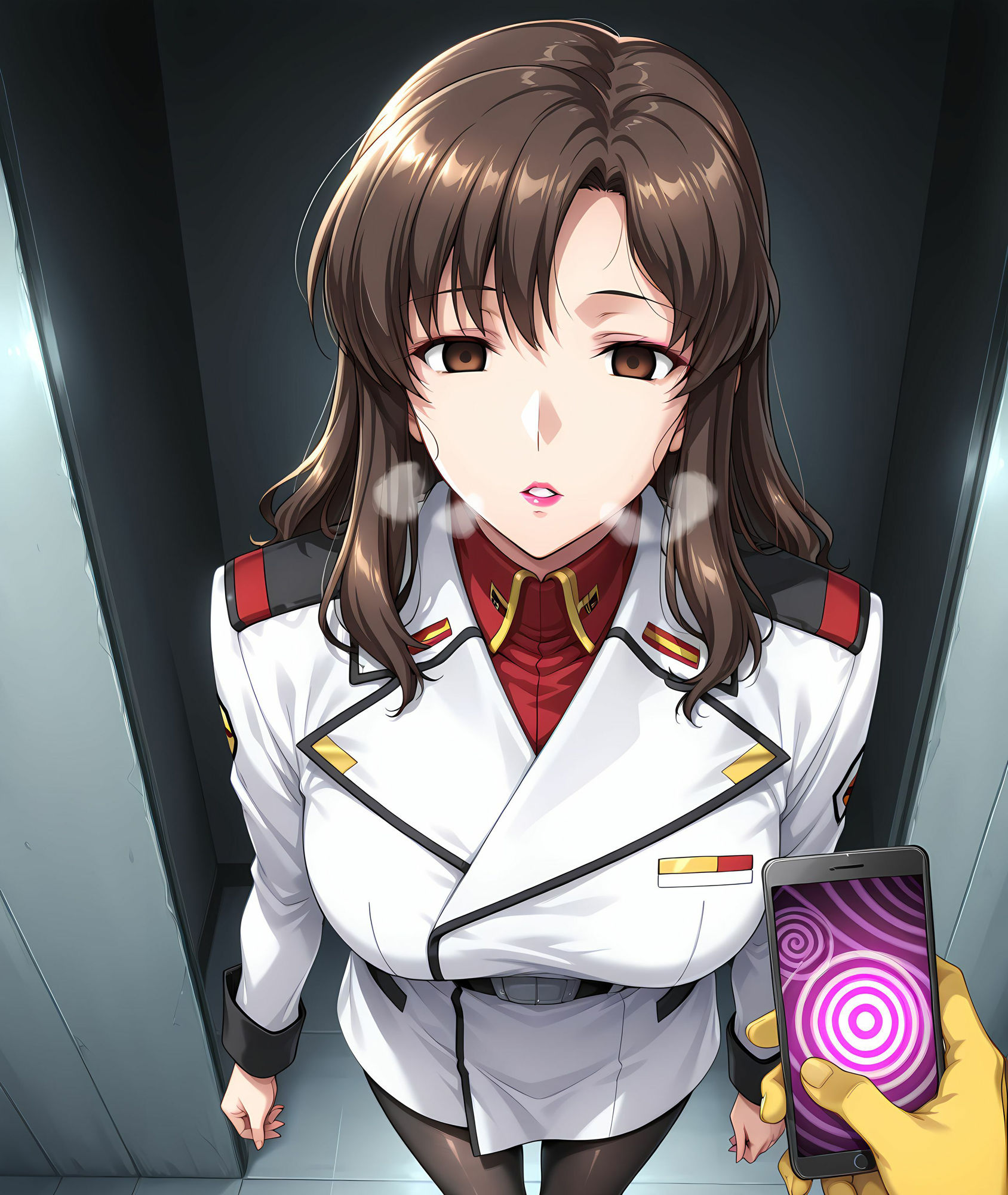 女艦長拘束機械姦・完堕ち孕ませ搾精 サンプル3ページ目
