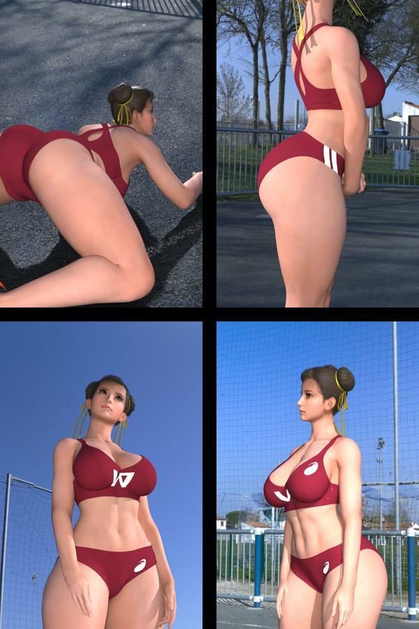 元祖中華女性格闘家 チュンリー（春麗）の写真集 麗しき春_06 サンプル1ページ目