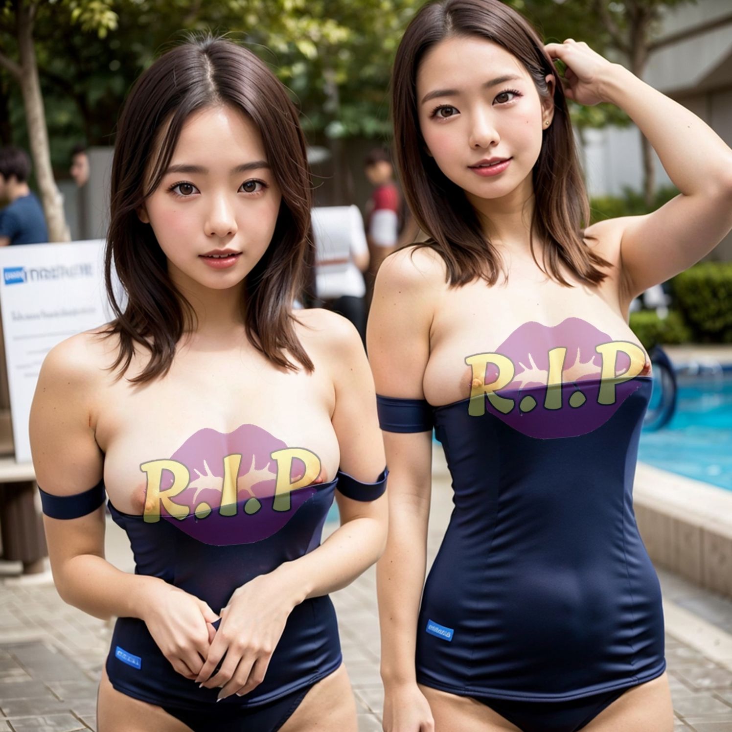 コスプレシリーズ スクール水着風 サンプル2ページ目