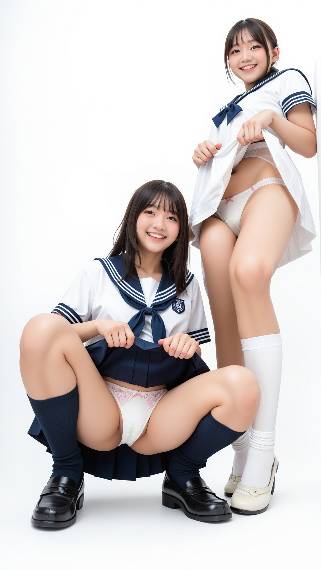 プリクラおふざけパンチラ 〜むちゃぶり爆笑制服女子編〜 【200P】 サンプル2ページ目
