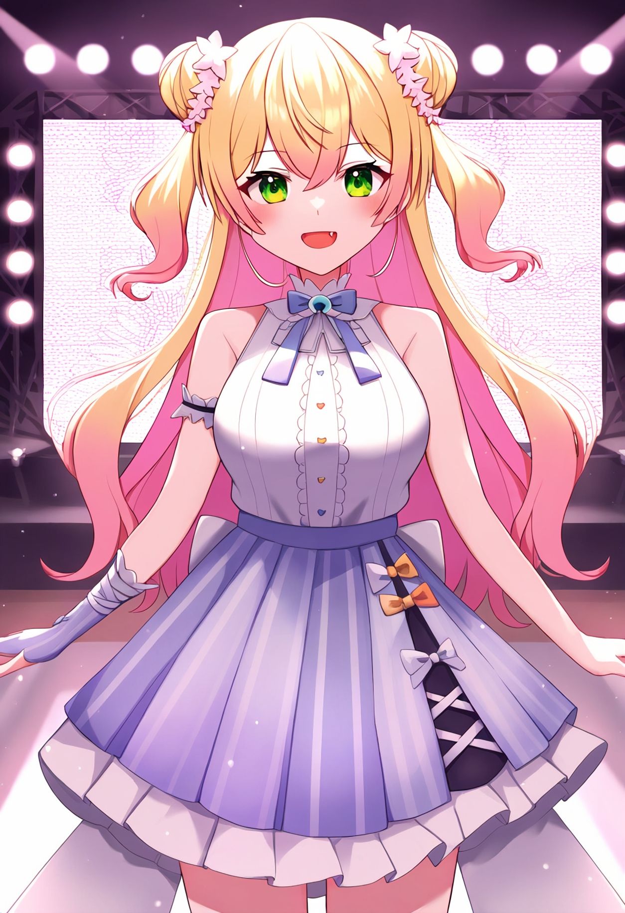 【買い切り版】バーチャル衣装故障で羞恥ねねち（English translation included） サンプル2ページ目