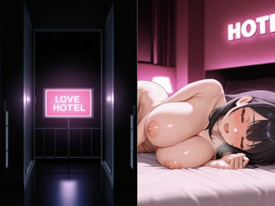ナンパ女をラブホに連れ込みいちゃいちゃ、快感に萌えるよる サンプル1ページ目