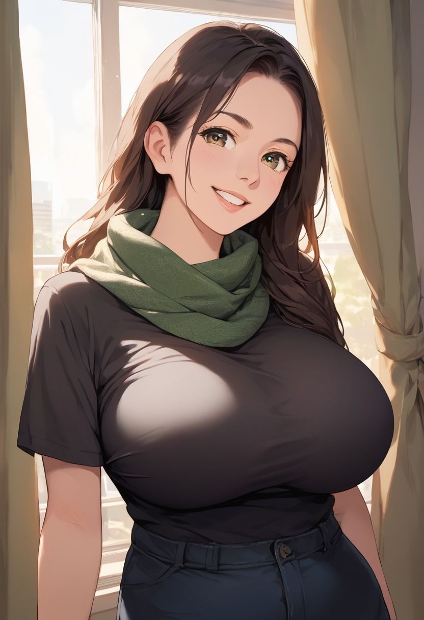 色香漂う爆乳人妻にたっぷり中出し サンプル1ページ目