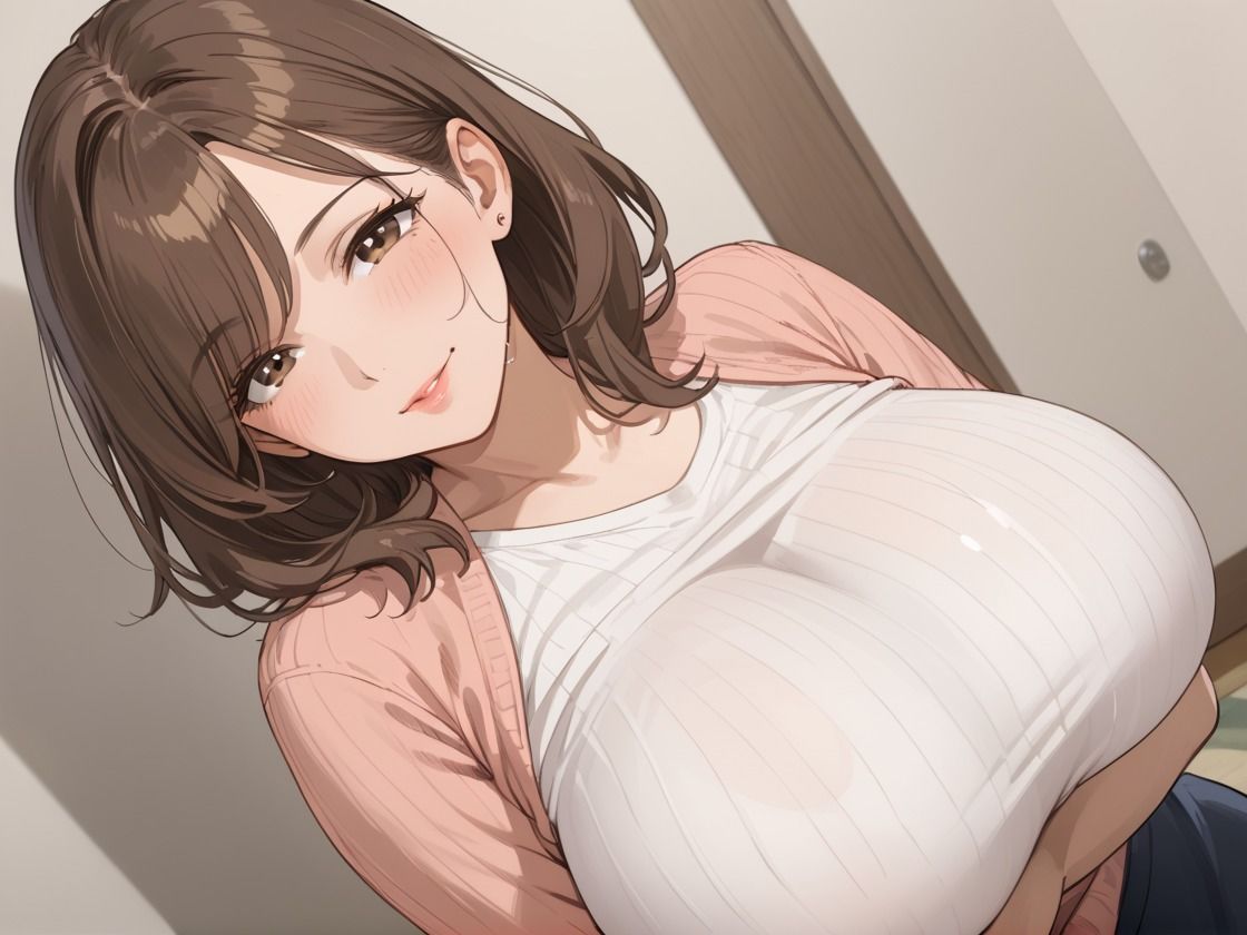 爆乳のヤリマンで積極的  彼女の姉ともやってみた サンプル1ページ目