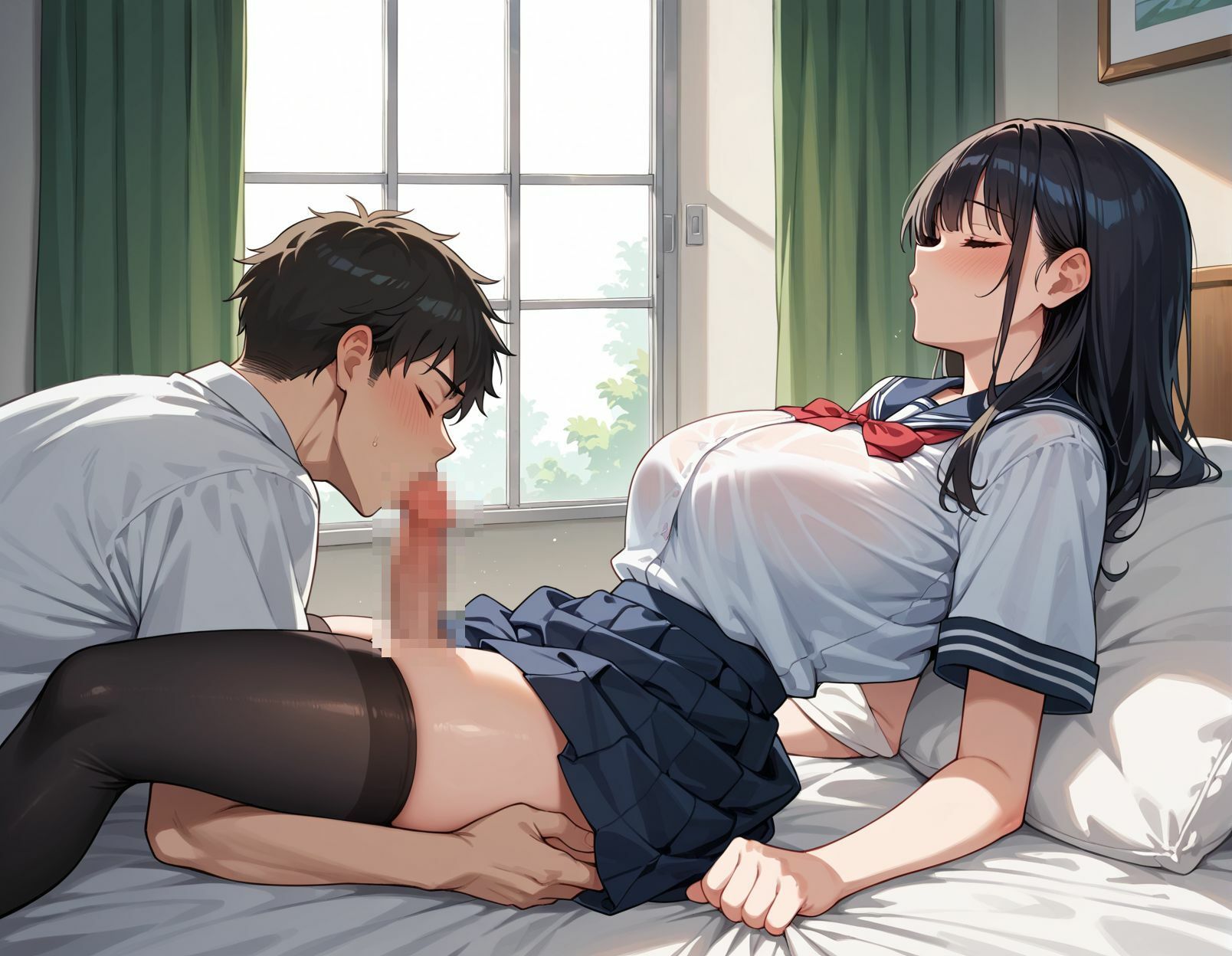 巨乳女子〜欲求不満女子の緊縛セックス！！ サンプル6ページ目