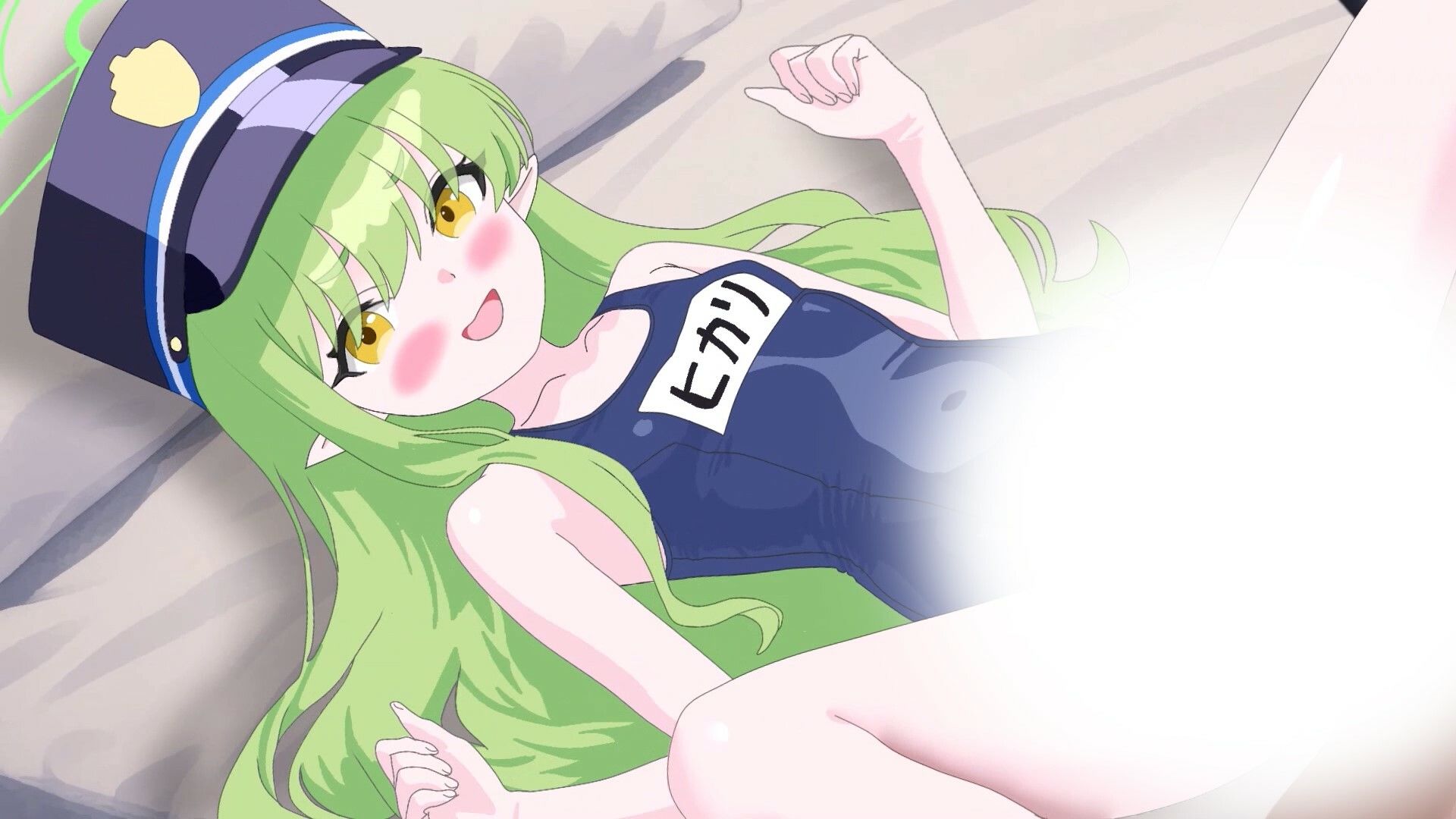 【Live2Dアニメ】スクール水着のシュポ〇キ〜スク水ヒカリにわからせ中出しエッチ〜 サンプル1ページ目