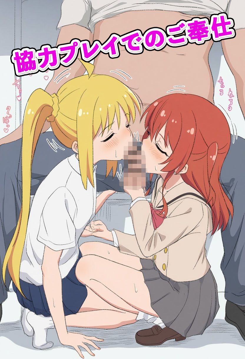 ぼっち・ざ・ろ○くの結束バンドたち！ 〜睡眠かけて処女から孕ませまで〜 サンプル2ページ目