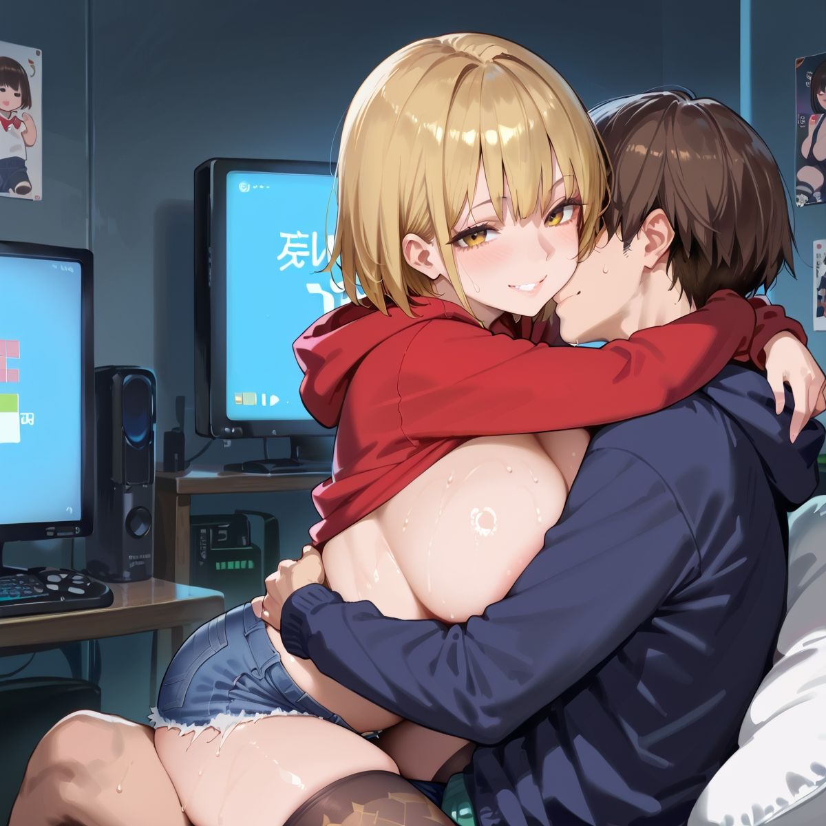 【PART14】おまんこ使い放題！自由にハメさせてくれる引きこもりゲーマー女子 サンプル6ページ目