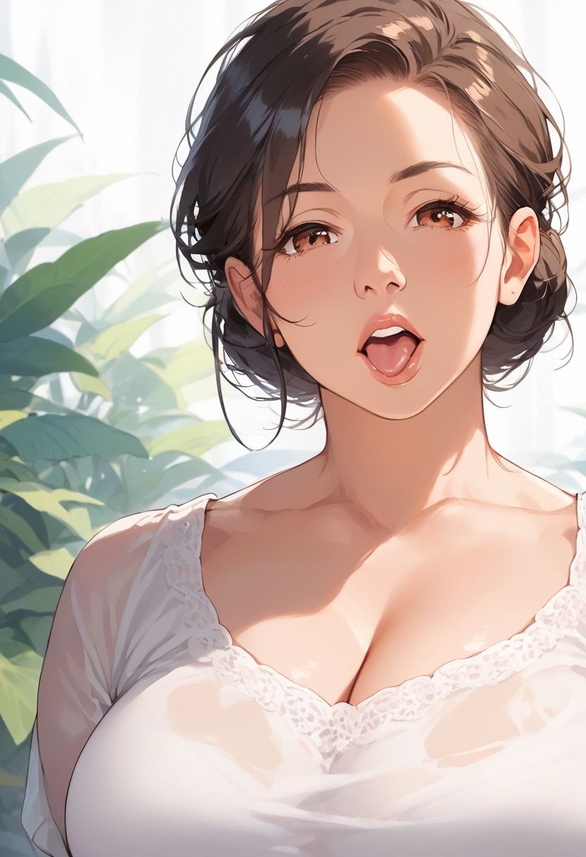 不倫性交  快楽堕ちした巨乳人妻と中出しセックス サンプル1ページ目