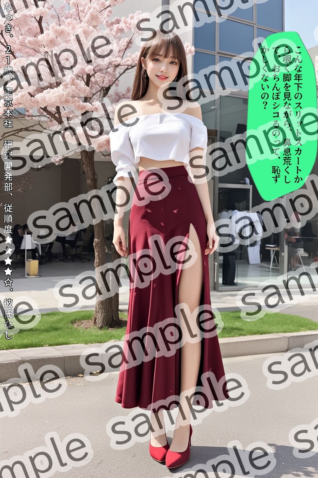 神美脚OL〜スリットスカート編〜 vol.4（最終巻） サンプル8ページ目