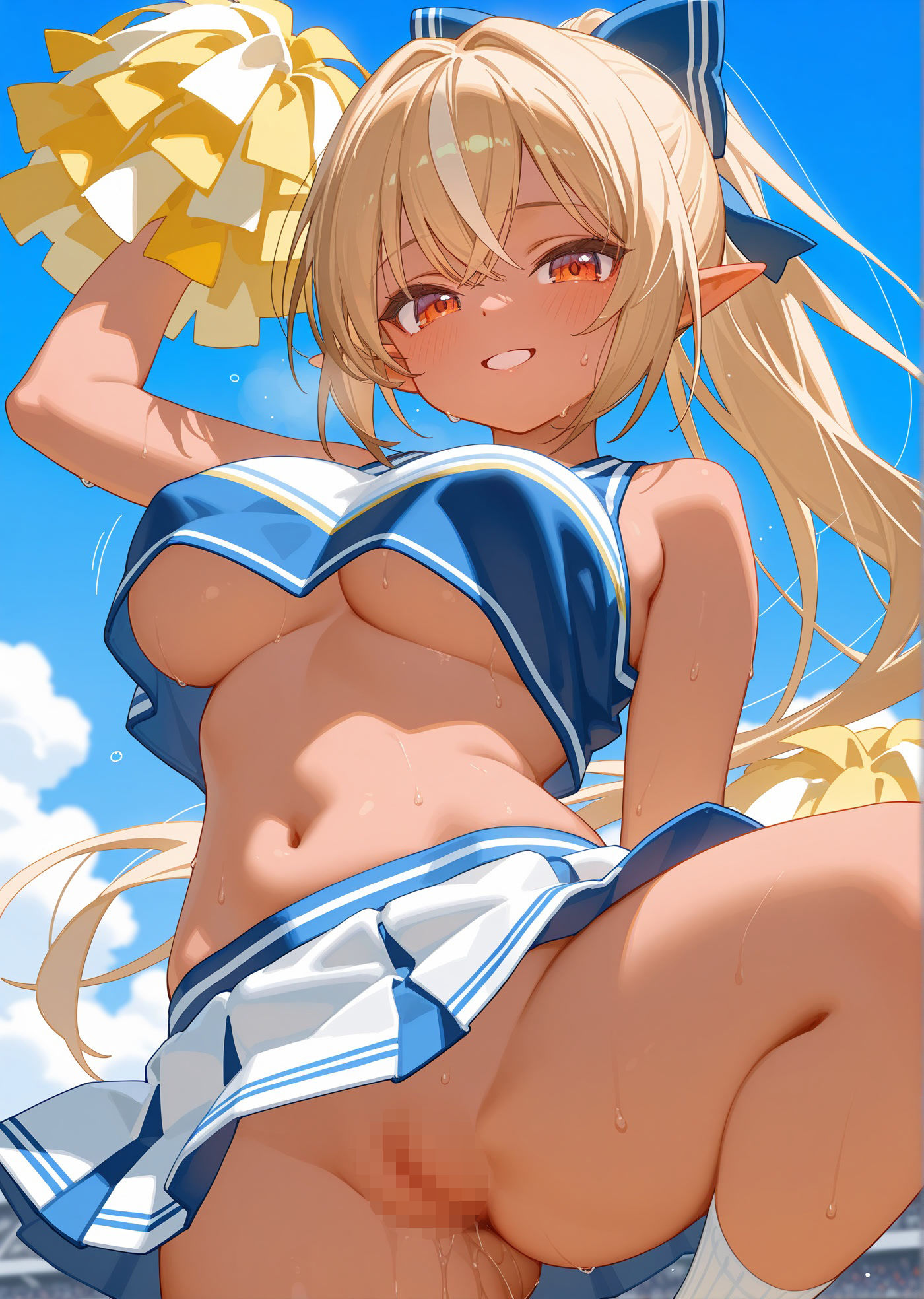 ホロ◯イブチアガール サンプル3ページ目