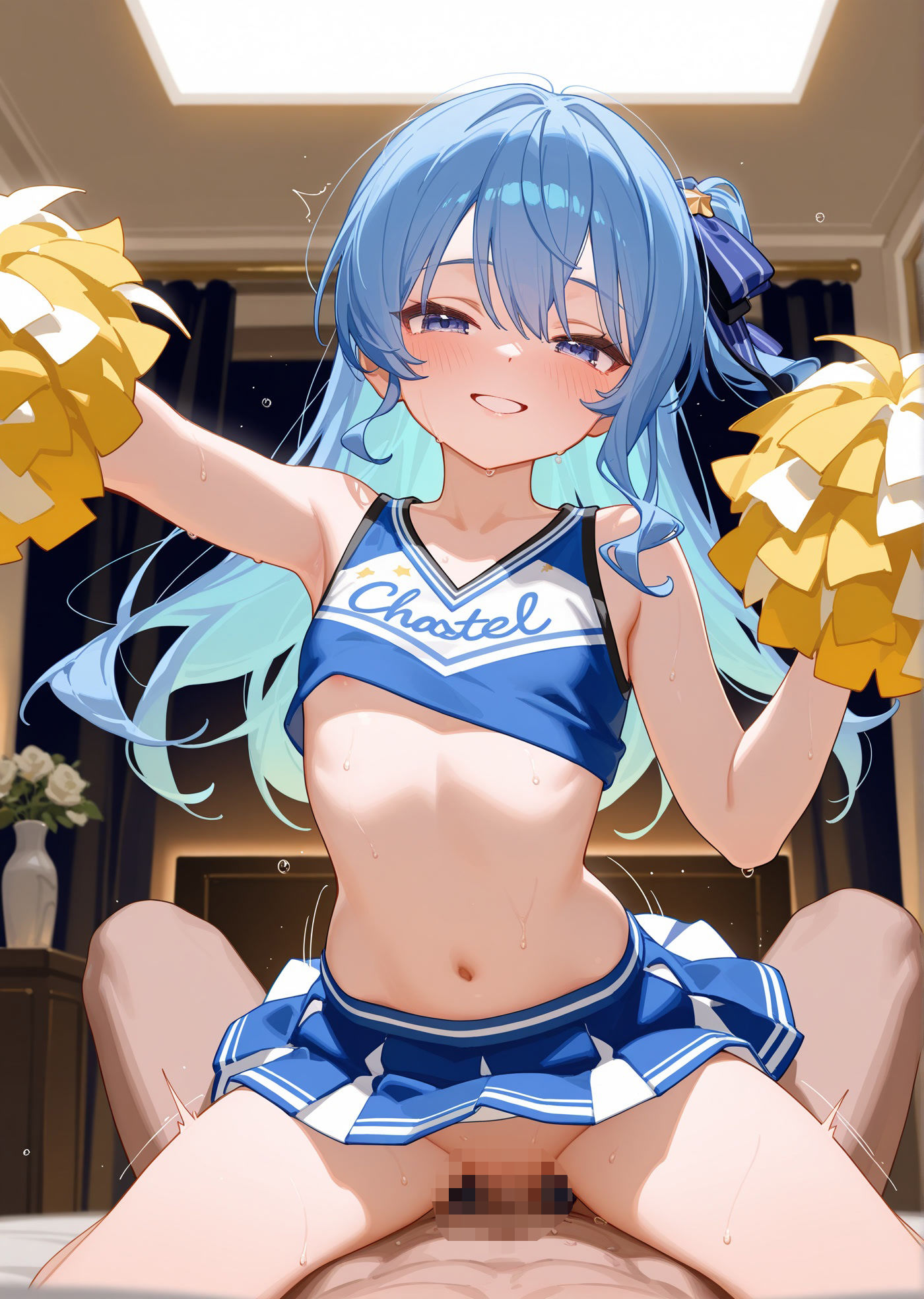 ホロ◯イブチアガール サンプル4ページ目