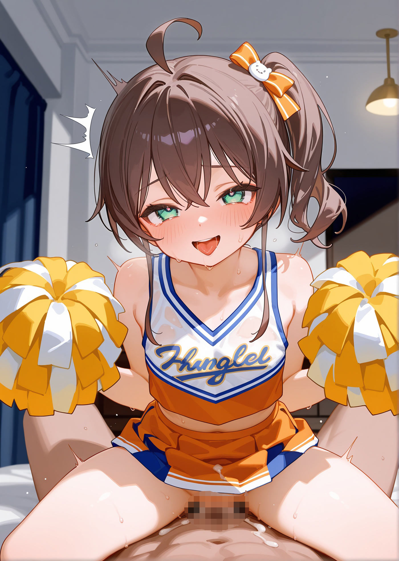 ホロ◯イブチアガール サンプル9ページ目