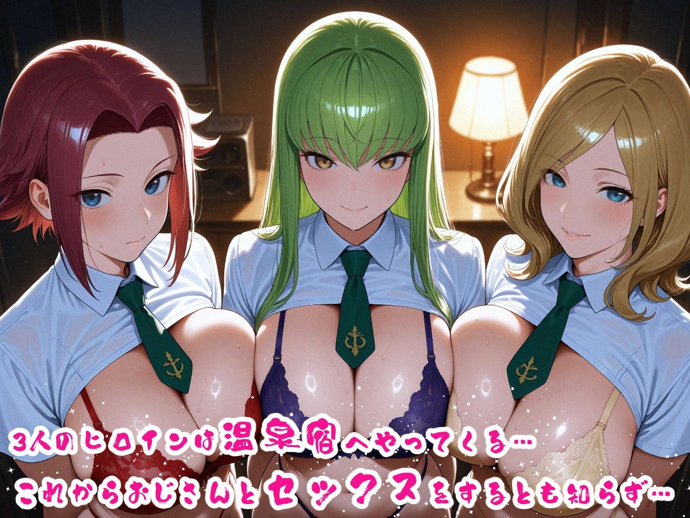温泉宿でSEX -コードギ〇ス- サンプル2ページ目