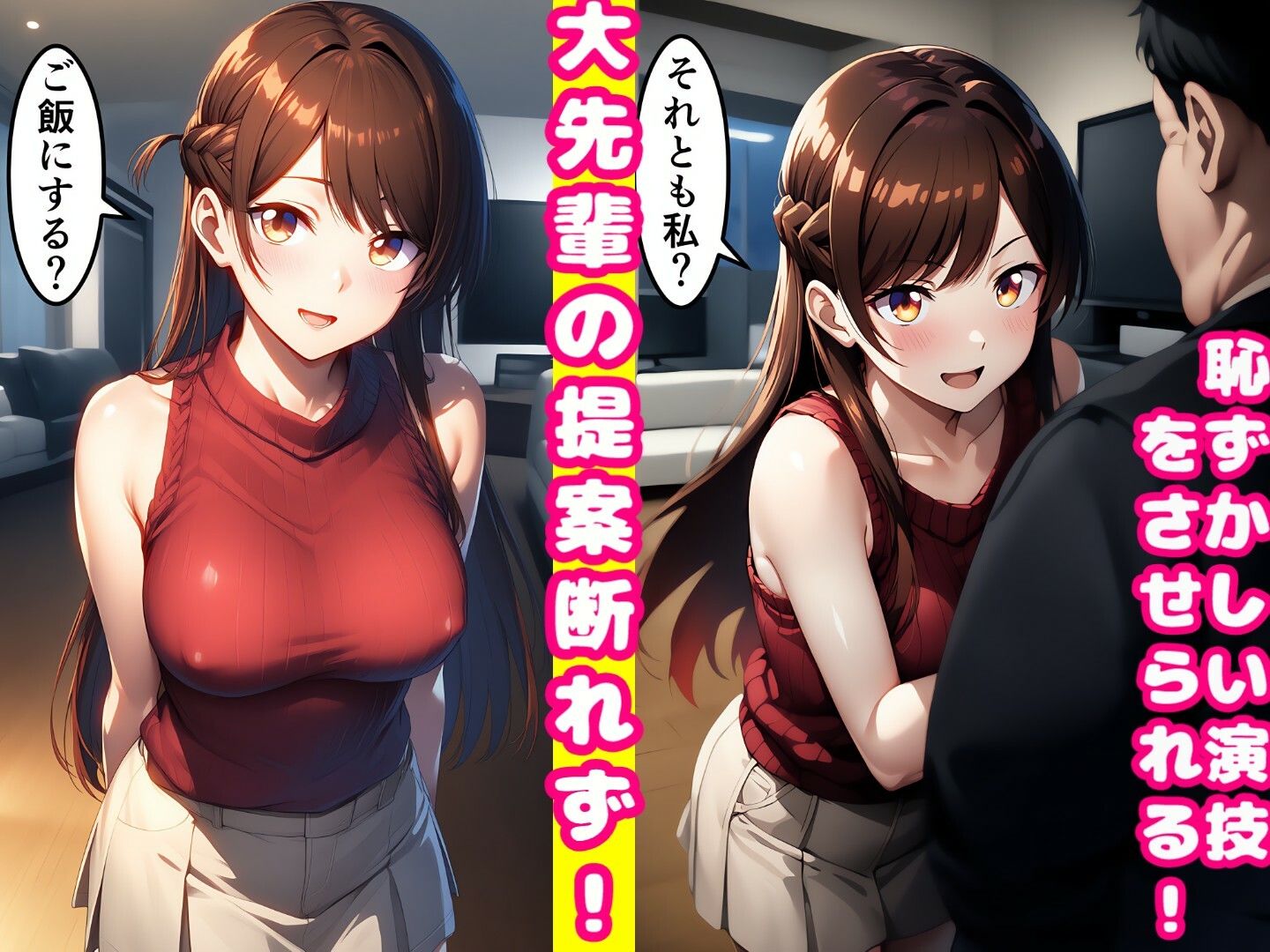 ベテラン俳優にセクハラ演技指導される水原〇鶴！彼女〇〇りします サンプル3ページ目