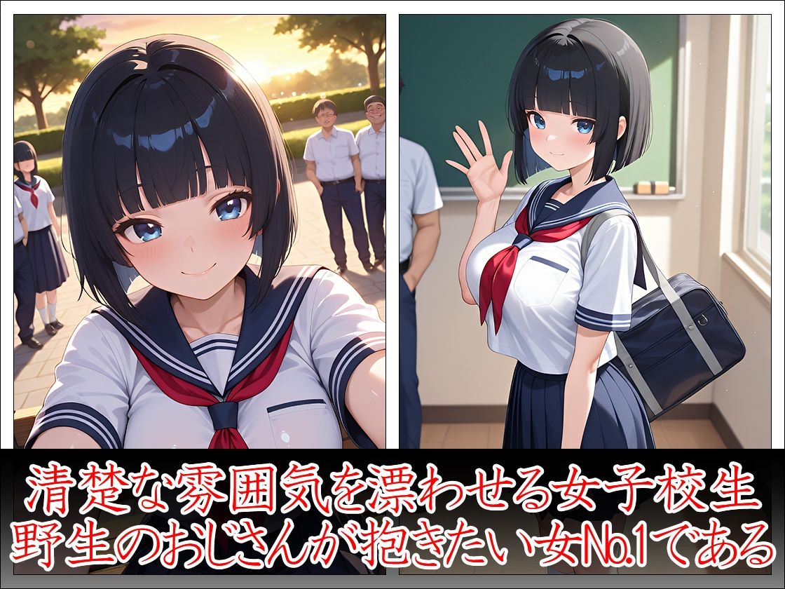 女子校生 野外乱交体験 サンプル2ページ目