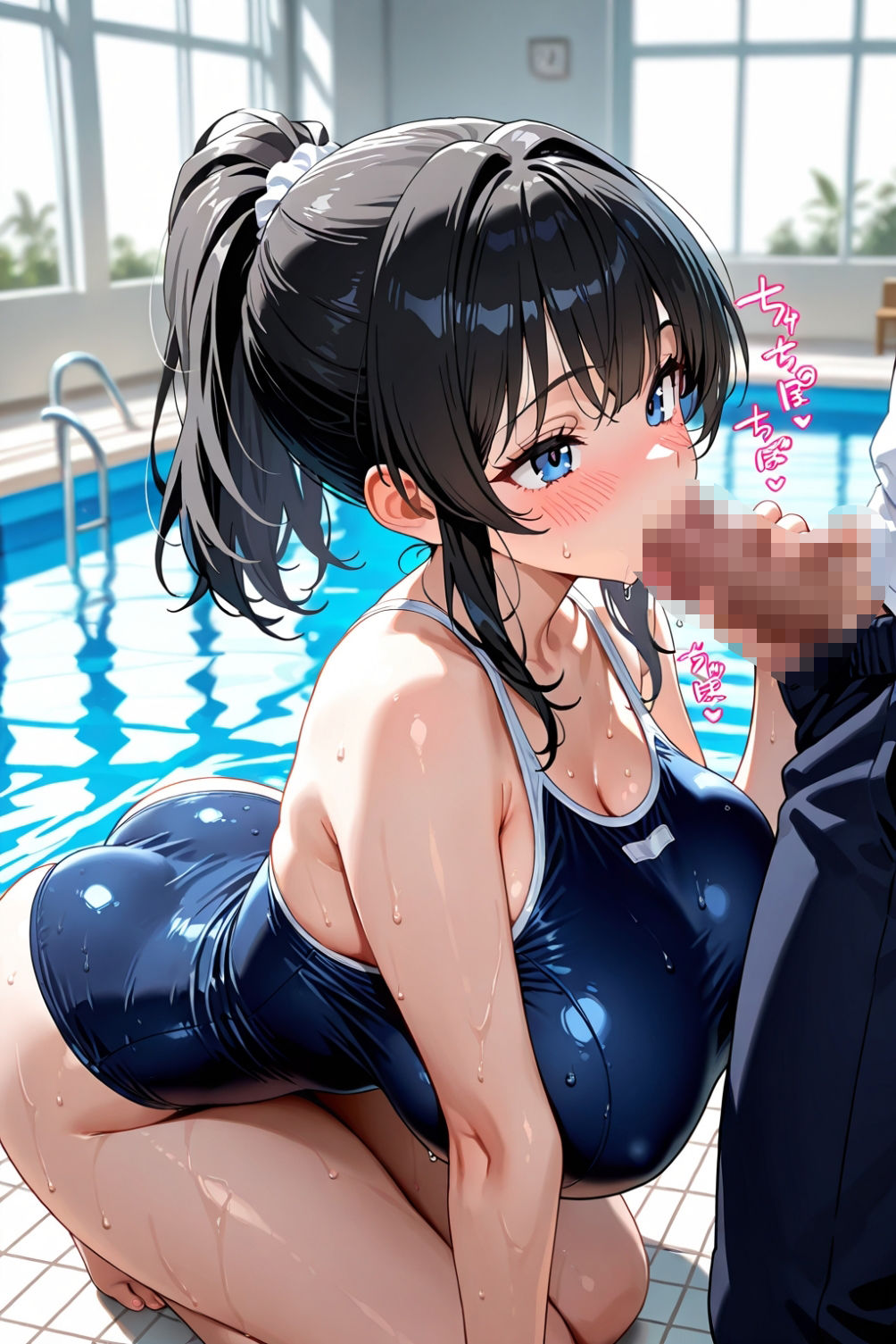 男はみんな、スク水がお好きでしょ？ サンプル2ページ目