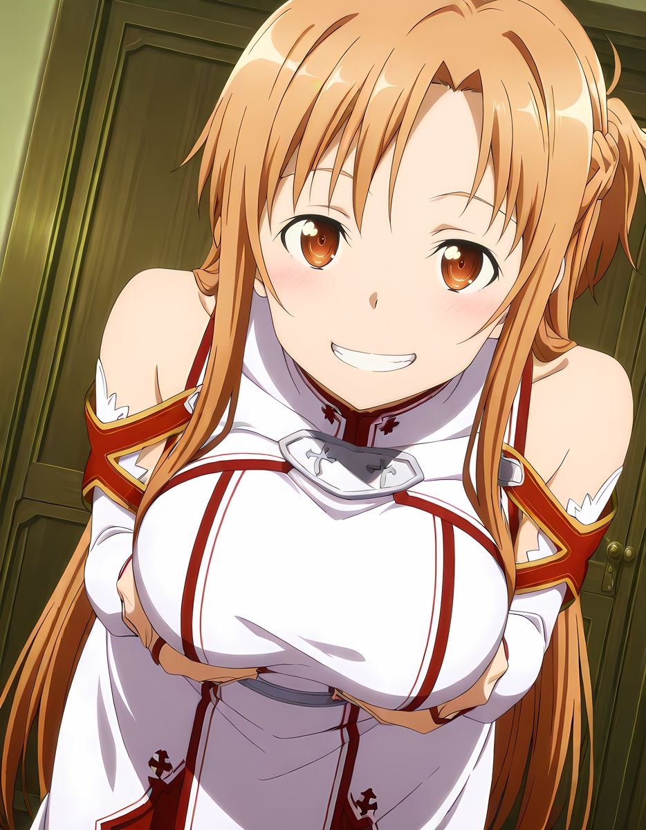 アスナのおっぱいシーン集 サンプル1ページ目