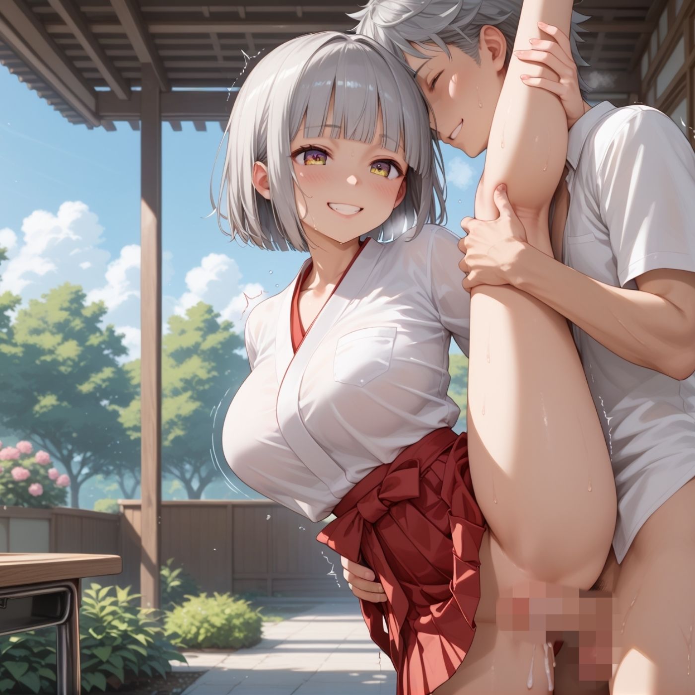 学園性活！ハメを外しまくる文化祭【巫女編3の厳選CG202枚収録】 サンプル3ページ目