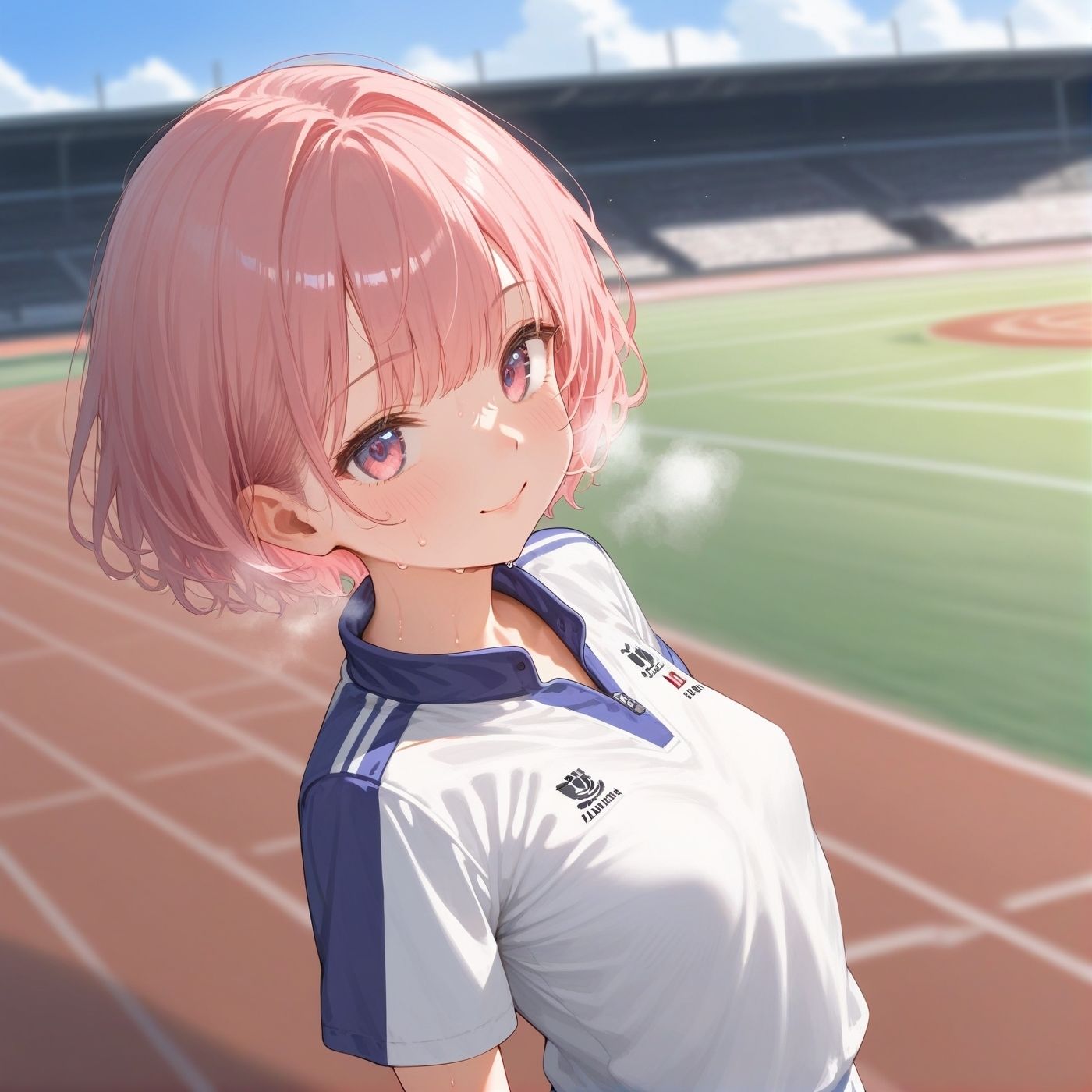学園性活！クールダウンに手伝って！陸上部 vol.8【運動着美少女の厳選CG200枚収録】 サンプル2ページ目