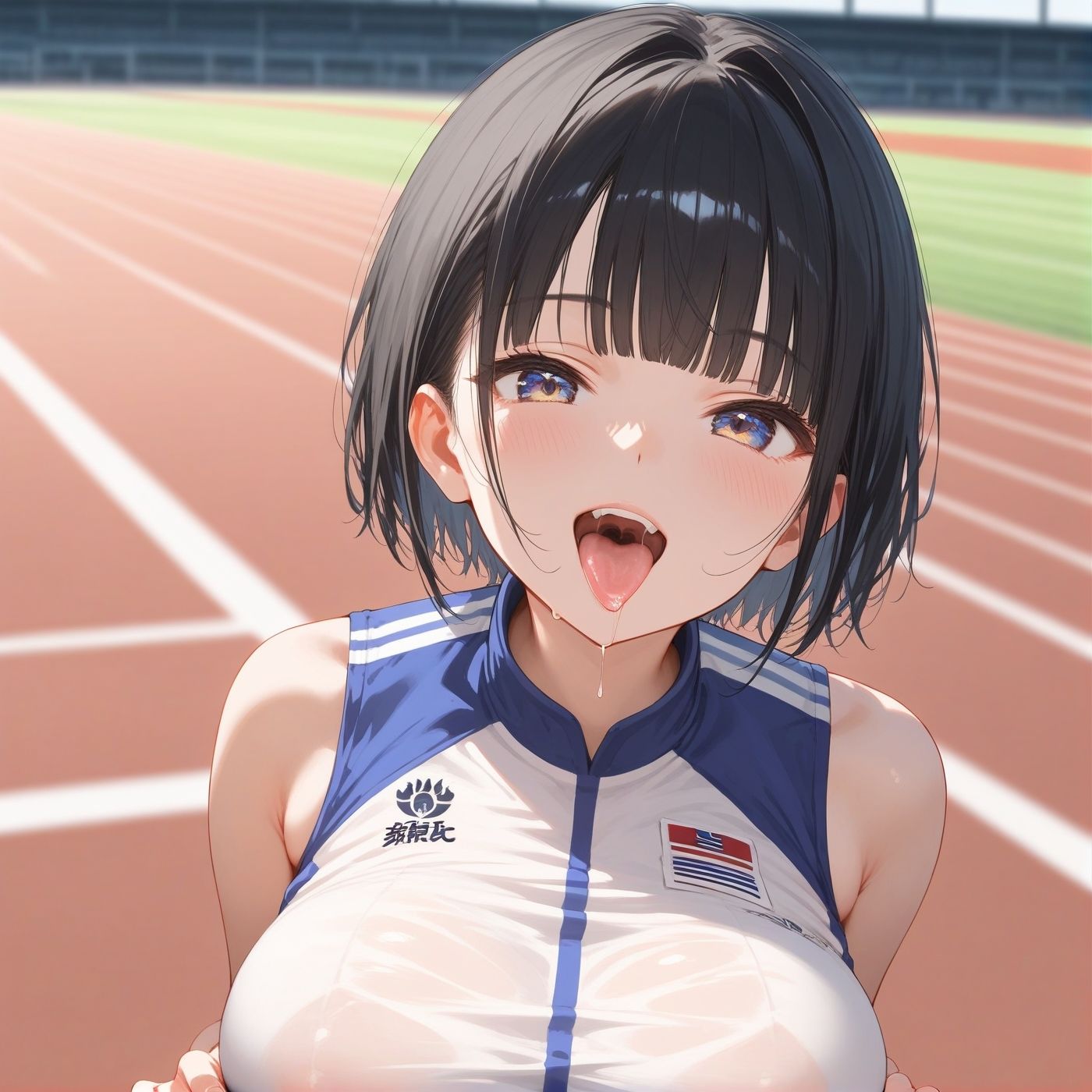 学園性活！クールダウンに手伝って！陸上部 vol.8【運動着美少女の厳選CG200枚収録】 サンプル8ページ目