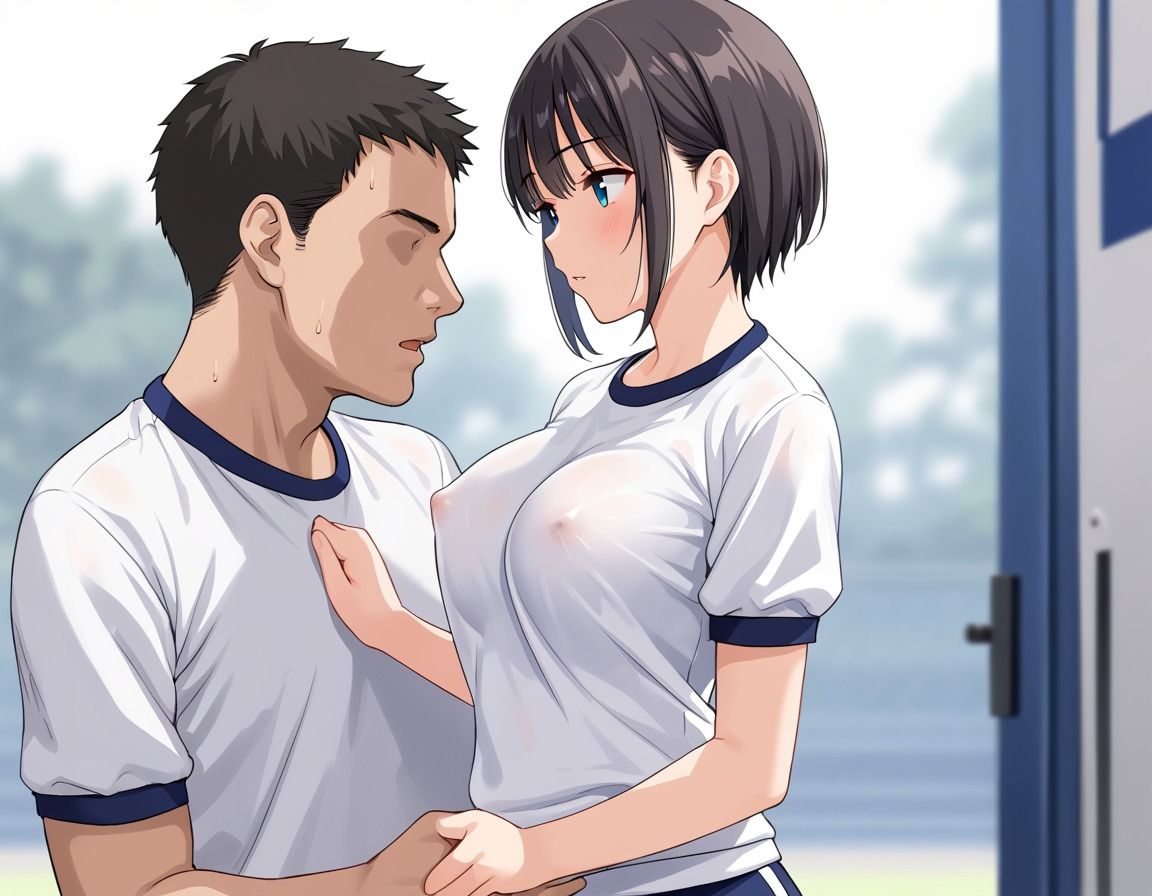 教師を誘惑するヌーブラ女子校生 サンプル6ページ目