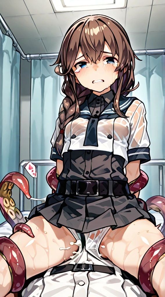 【艦〇れ】能代、大淀、触手に襲われる！ サンプル1ページ目