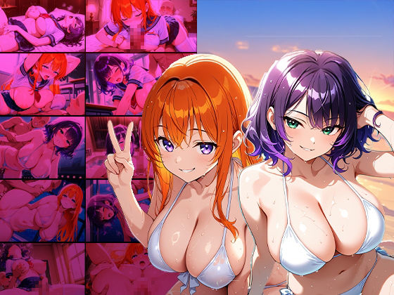 爆乳姉妹グラドルを専属契約で孕ませ調教！撮影台本は快楽堕ち【4K】【400枚収録】 サンプル1ページ目