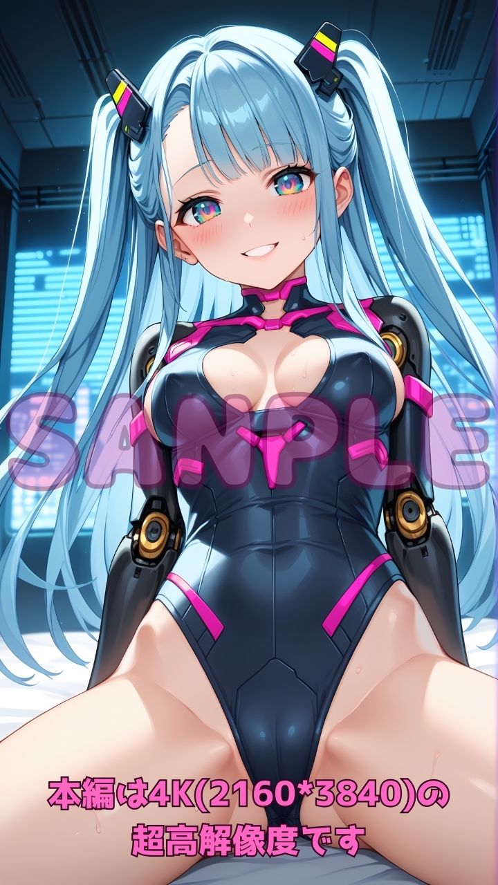 ネオンハーレム〜セクサロイドの搾精パーティー3☆〜 サンプル2ページ目