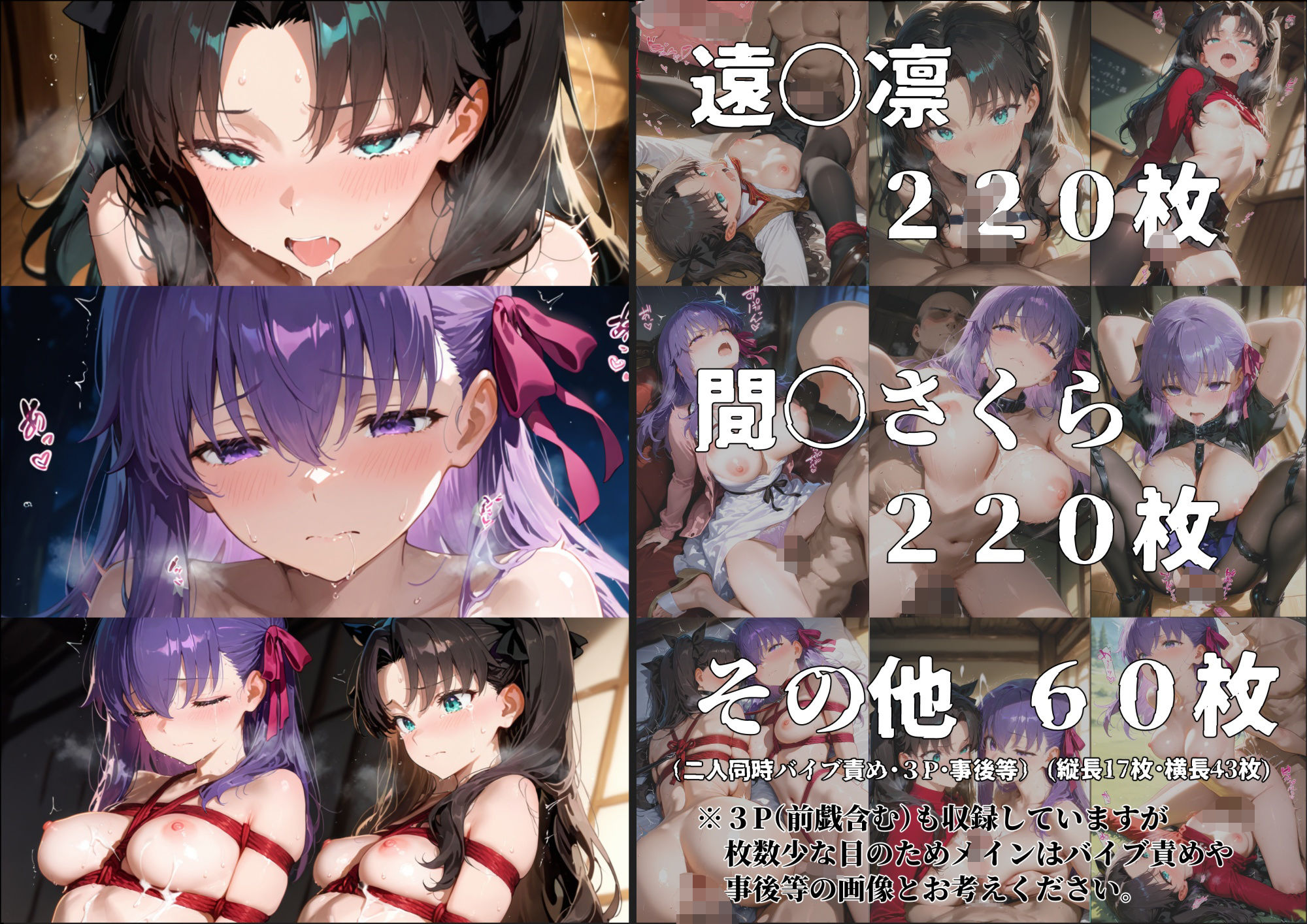 その女たち、蹂躙許可証発行済み -街の男たちに好き放題使われるヒロインCG集- 魔術師の姉妹編 サンプル10ページ目