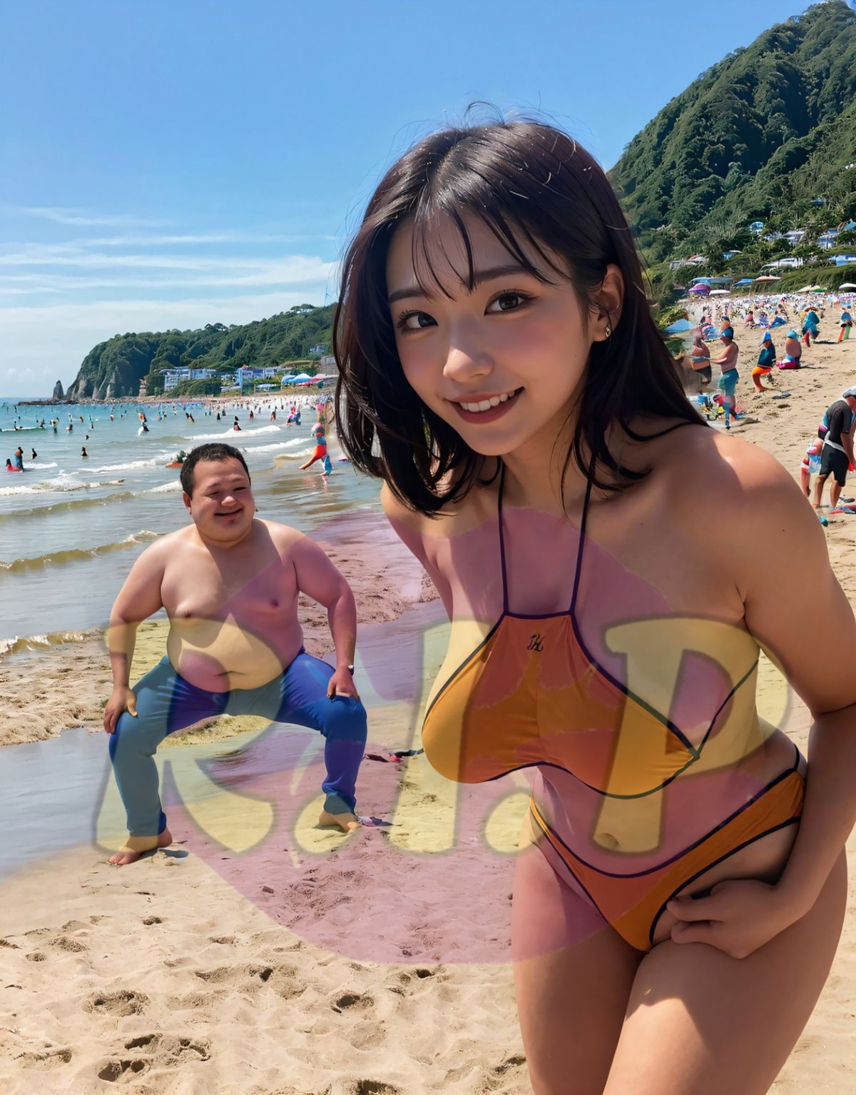 過激水着集 in beach サンプル7ページ目